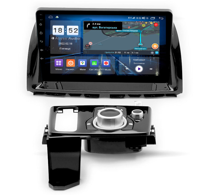 Штатна магнітола Abyss Audio QX-9228 для Mazda CX5