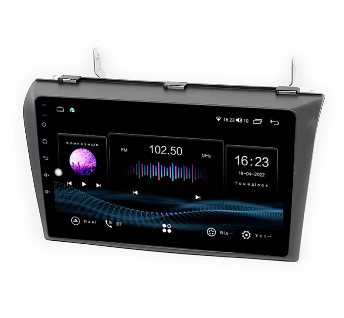 Штатна магнітола Abyss Audio SX-9225 для Mazda 3 2004-2009