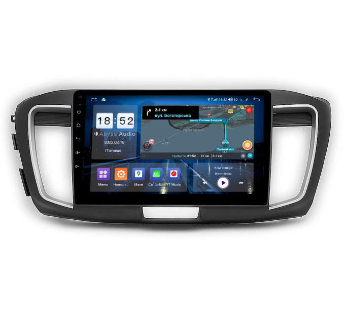 Штатна магнітола Abyss Audio QS-0168 для Honda ACCORD 8 2008-2015