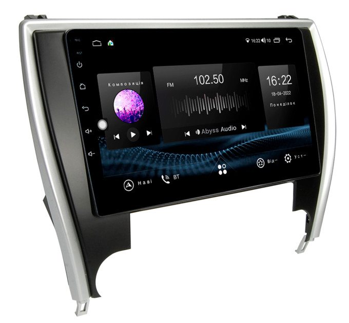Штатна магнітола Abyss Audio SX-0127 для Toyota Camry V50/55 (USA) 2012-2014