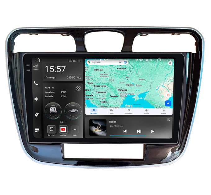 Штатна магнітола Abyss Audio WR-9279 для Chrysler 200 2015-2017