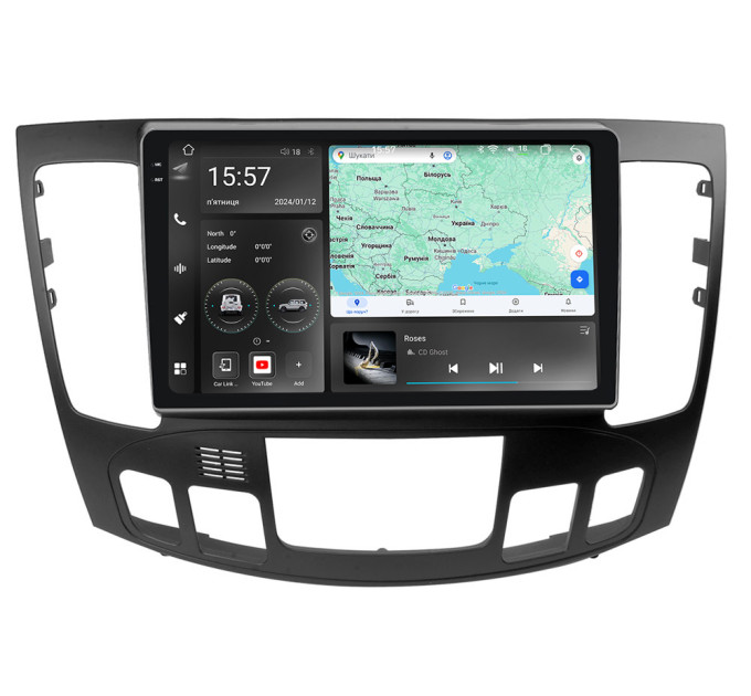 Штатна магнітола Abyss Audio WR-9293 для Hyundai Sonata 2008-2010