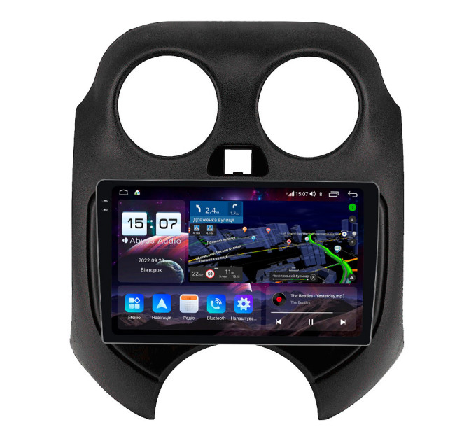 Штатна магнітола Abyss Audio QXR-0173 для Nissan KICKS/Micra 2016-2018