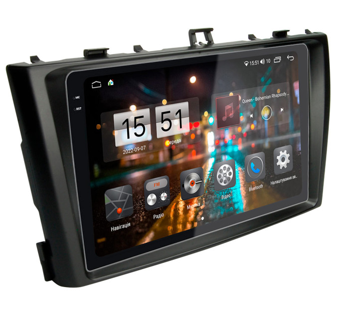 Штатна магнітола Abyss Audio QXR-9156 для Toyota Avensis T27 2011-2015
