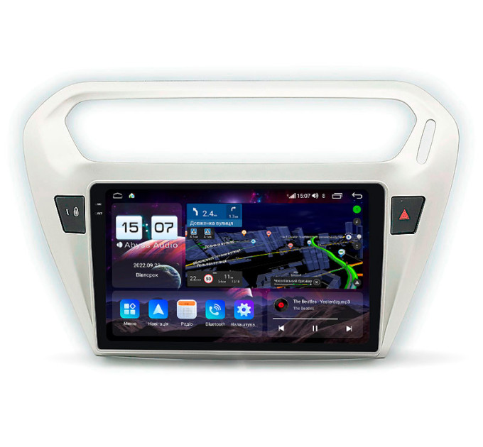 Штатна магнітола Abyss Audio QXR-9235 для Citroen С-Elysee 2012-2017