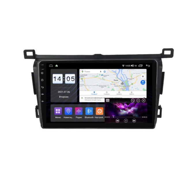 Штатна магнітола Abyss Audio QS-9122 для Toyota RAV4 XA40 2013- 2018