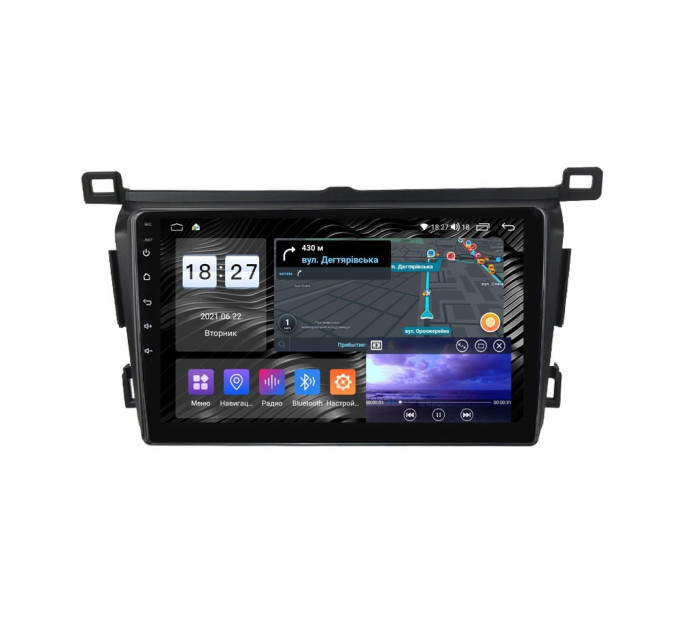Штатна магнітола Abyss Audio QS-9122 для Toyota RAV4 XA40 2013- 2018