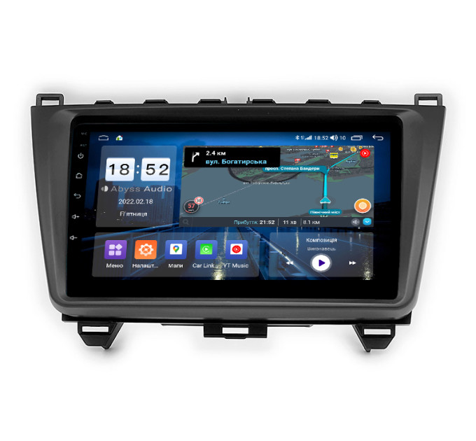 Штатна магнітола Abyss Audio QX-9231 для Mazda 6 (GH) 2008-2013