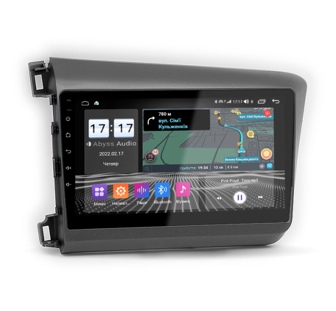 Штатна магнітола Abyss Audio QS-9160 для Honda CIVIC 2012-2015