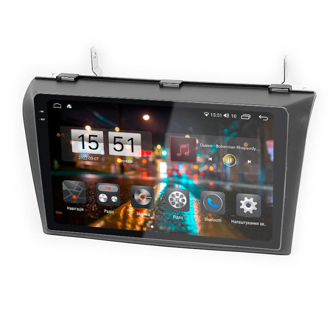 Штатна магнітола Abyss Audio QXR-9225 для Mazda 3 2004-2009