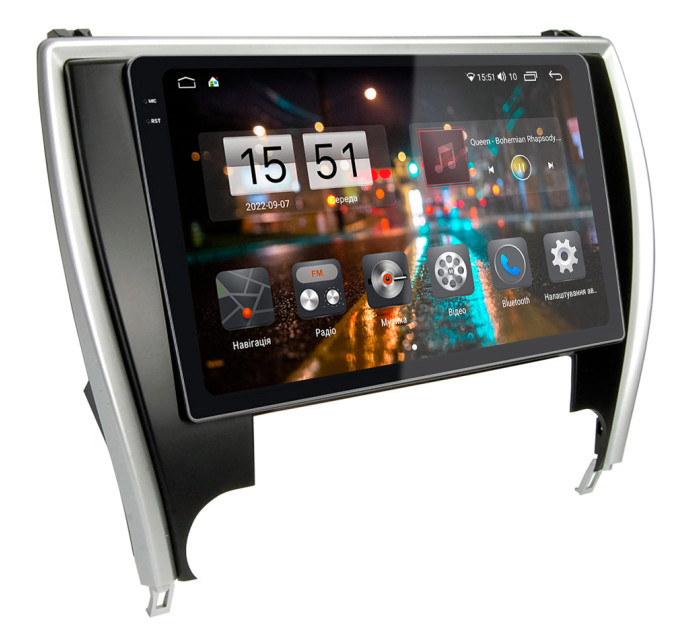 Штатна магнітола Abyss Audio QXR-0127 для Toyota Camry V50/55 (USA) 2012-2014