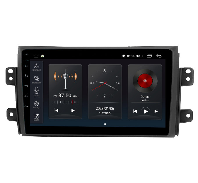 Штатна магнітола Abyss Audio SP-9257 для Suzuki SX4 2006-2012