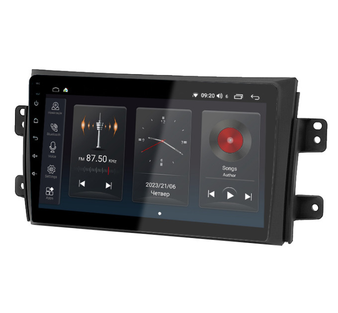 Штатна магнітола Abyss Audio SP-9257 для Suzuki SX4 2006-2012
