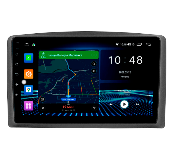 Штатна магнітола Abyss Audio MP-0312 для Mercedes Vito (W447) 2014+