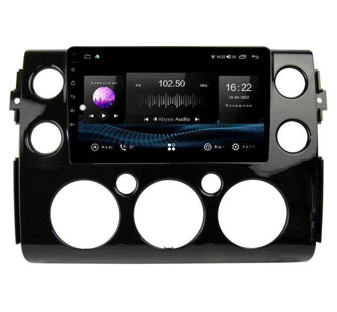 Штатна магнітола Abyss Audio SX-9364 для Toyota FJ Cruiser 2007-2016