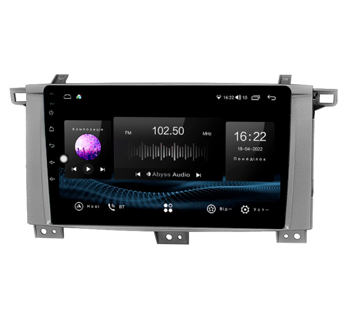 Штатна магнітола Abyss Audio SX-9140 для Toyota LANDCRUISER 100 GX 2005+