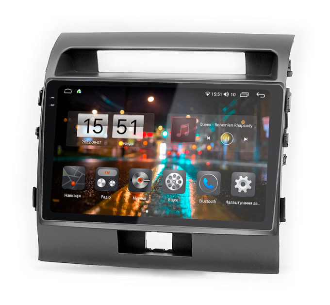 Штатна магнітола Abyss Audio QXR-0142 для Toyota LANDCRUISER 200 2008-2012