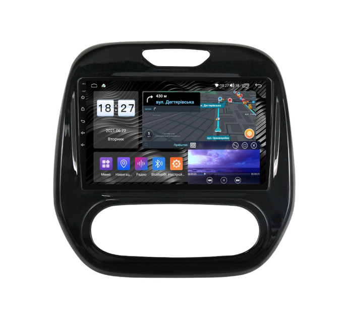Штатна магнітола Abyss Audio SX-9264 для Renault Captur 2013-2019