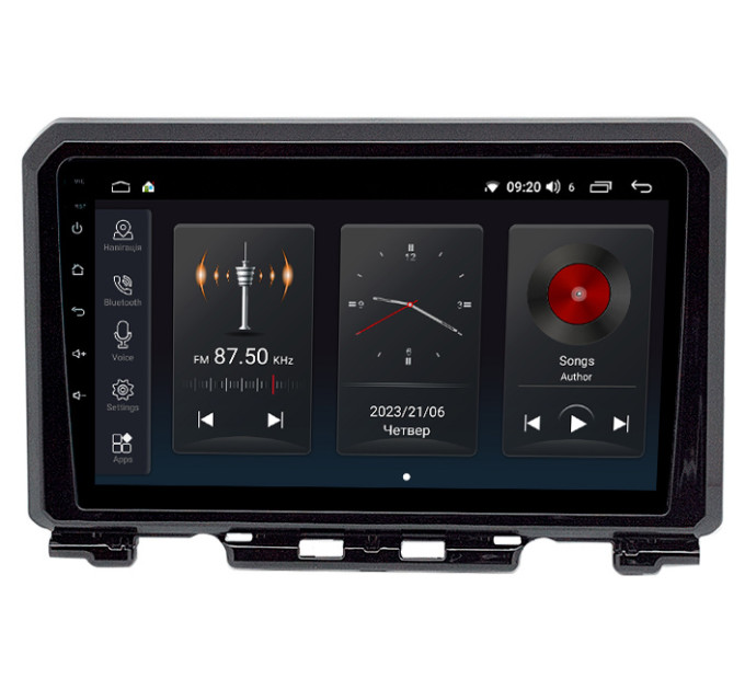Штатна магнітола Abyss Audio SP-9260 для Suzuki JIMNY 2019+