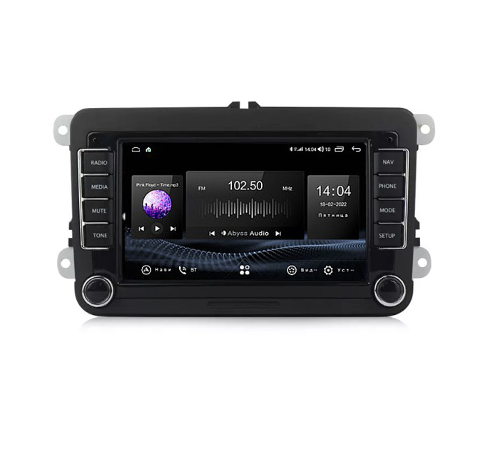 Штатна магнітола Abyss Audio SX-7103 для Volkswagen Passat, Golf, Jetta, Tiguan, Touran, Polo, Amarok, Caddy, T5, T6, Beatle, EOS
