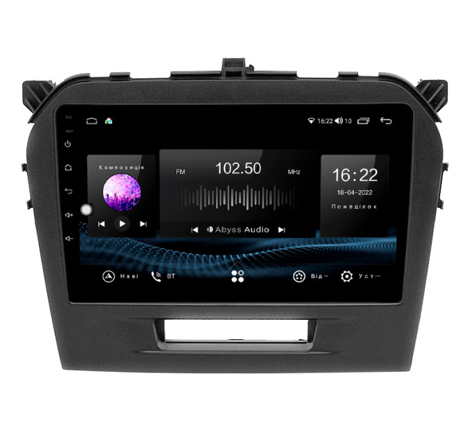 Штатна магнітола Abyss Audio SX-9256 для Suzuki Vitara 2016+