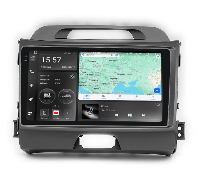 Штатна магнітола Abyss Audio WR-9192 для KIA SPORTAGE 2010-2016