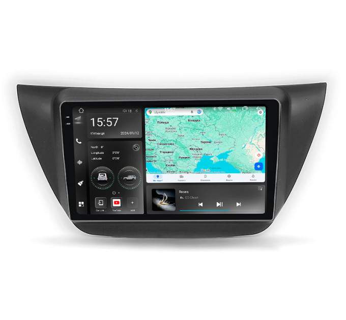 Штатна магнітола Abyss Audio WR-9244 для Mitsubishi LANCER IX 2006-2010