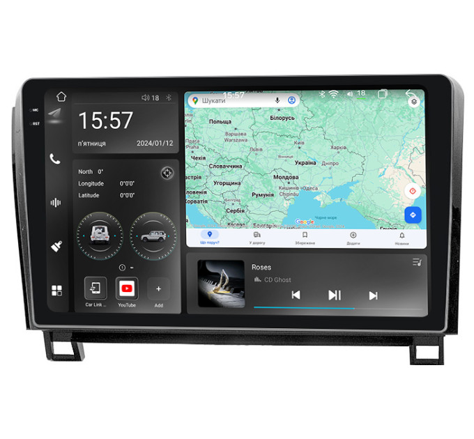 Штатна магнітола Abyss Audio WR-0150 для Toyota Sequoia 2008-2015