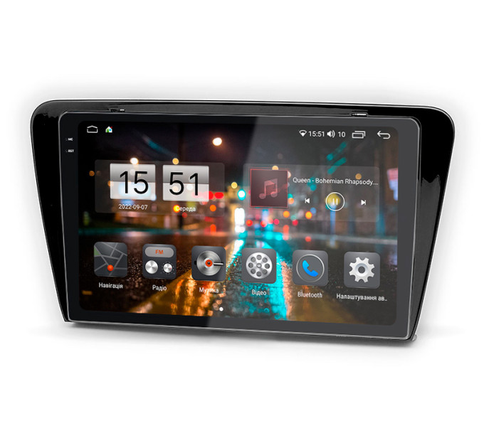 Штатна магнітола Abyss Audio QXR-0116 для Skoda Octavia A7 2014-2020