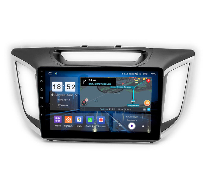 Штатна магнітола Abyss Audio QX-0215 для Hyundai Creta / IX25 2015-2017