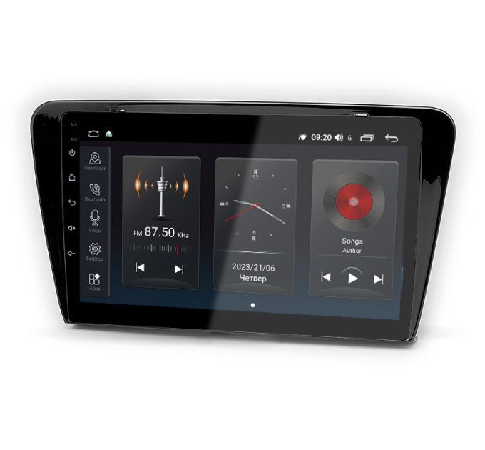 Штатна магнітола Abyss Audio SP-0116 для Skoda Octavia A7 2014-2020