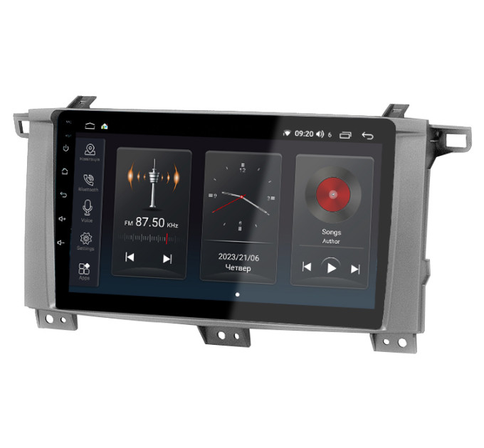 Штатна магнітола Abyss Audio SP-9140 для Toyota LANDCRUISER 100 GX 2005+