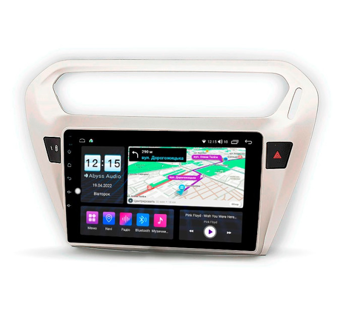 Штатна магнітола Abyss Audio MP-9234 для Peugeot 301 2012-2017
