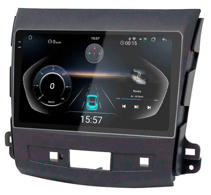 Штатна магнітола Abyss Audio WR-9245 для Mitsubishi Outlander 2006-2012