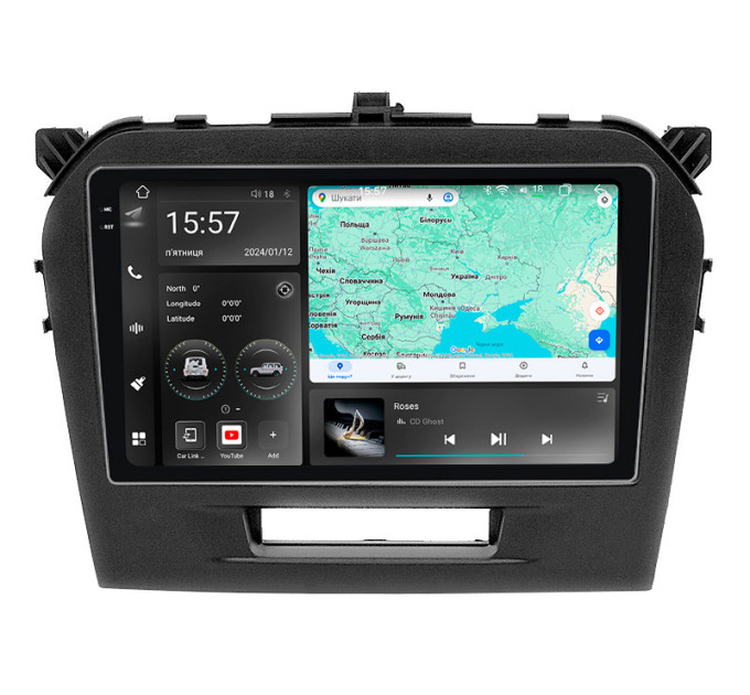 Штатна магнітола Abyss Audio WR-9256 для Suzuki Vitara 2016+