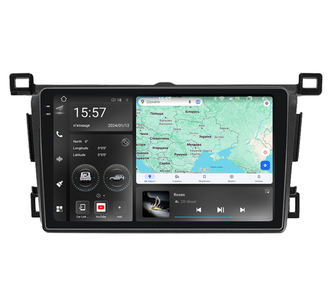 Штатна магнітола Abyss Audio WR-9139 для Toyota RAV4 XA40 2013-2016