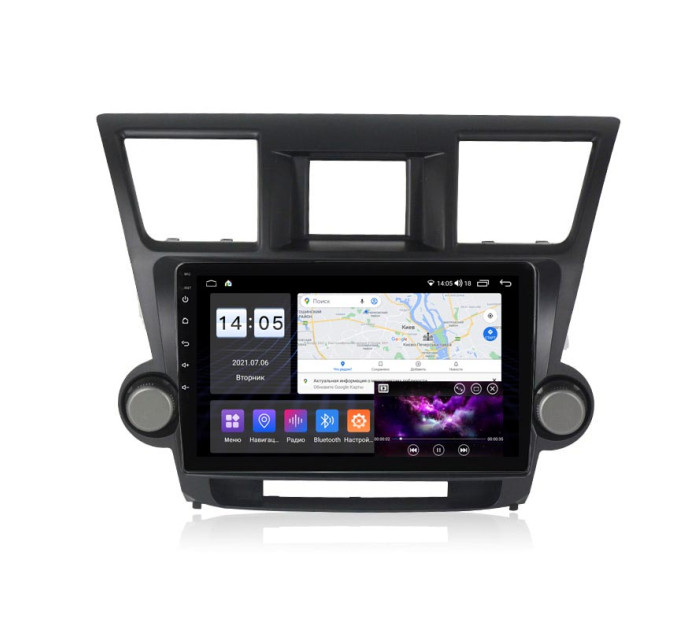 Штатна магнітола Abyss Audio QXR-0149 для Toyota Highlander XU40 2011-2015
