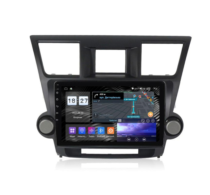 Штатна магнітола Abyss Audio QXR-0149 для Toyota Highlander XU40 2011-2015