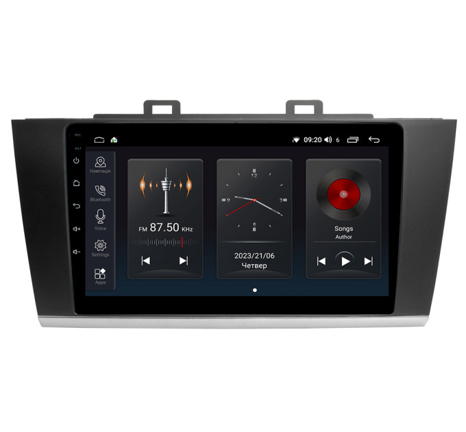 Штатна магнітола Abyss Audio SP-9355 для Subaru Legacy / Outback 2014-2020