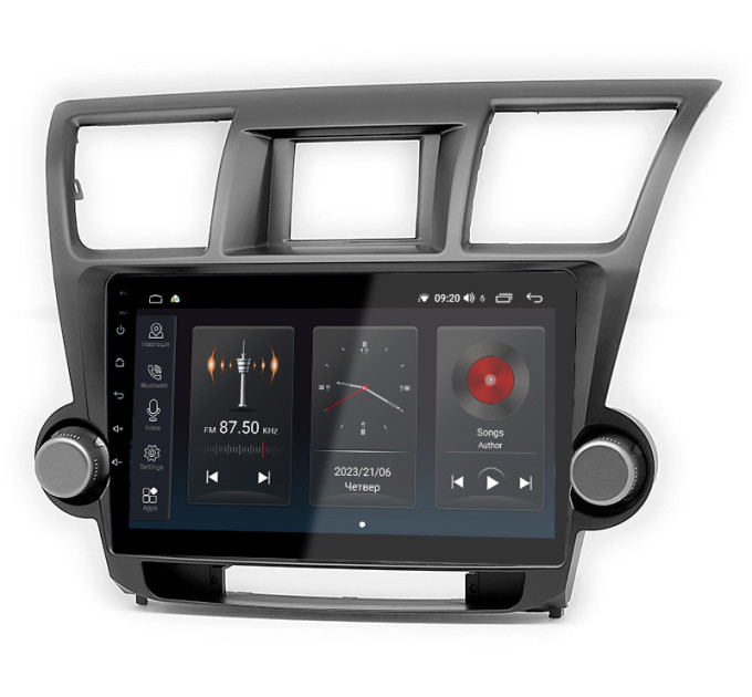 Штатна магнітола Abyss Audio SP-0149 для Toyota Highlander XU40 2011-2015