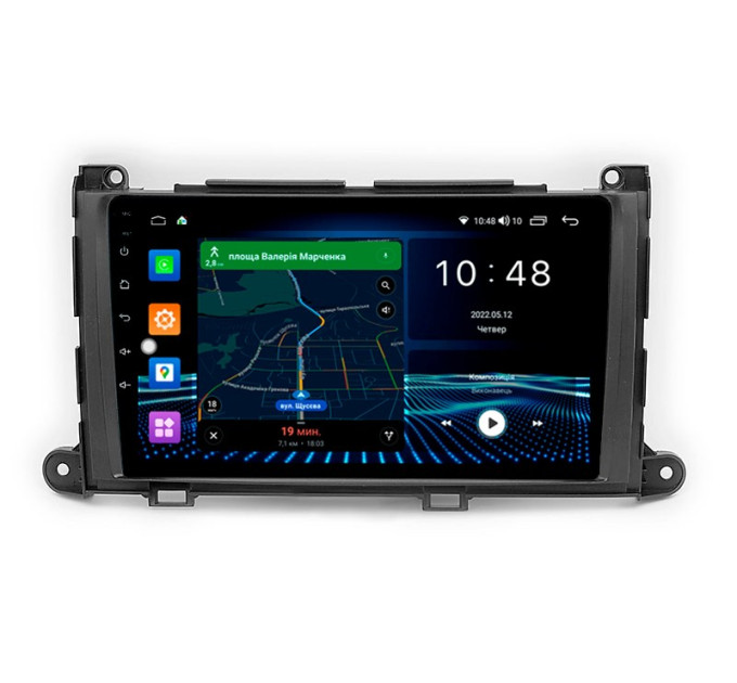 Штатна магнітола Abyss Audio MP-9368 для Toyota Sienna 2015-2020