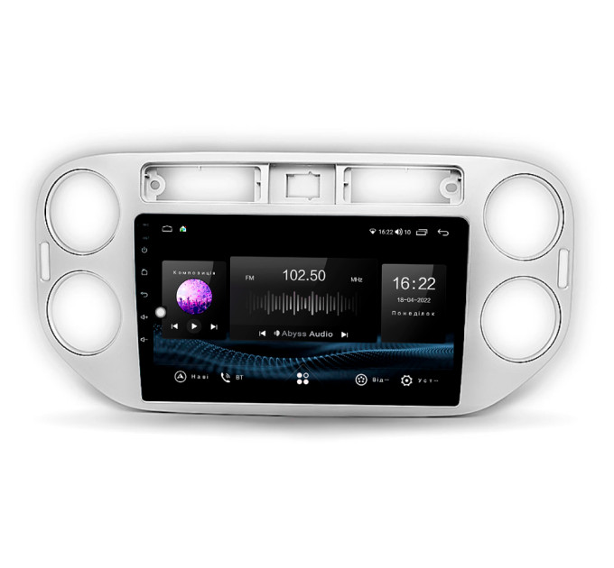 Штатна магнітола Abyss Audio SX-9103 для Volkswagen Tiguan 2010-2016