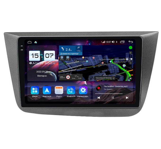 Штатна магнітола Abyss Audio QXR-9335 для Seat Altea / Toledo 2004-2015
