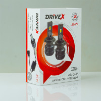Світлодіодні лампи DriveX AL-02P H27(880) 6000K LED 36W 12В
