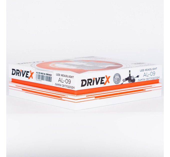 Світлодіодні лампи DriveX AL-09 HB4(9006) 6000K LED 65W CAN 12V
