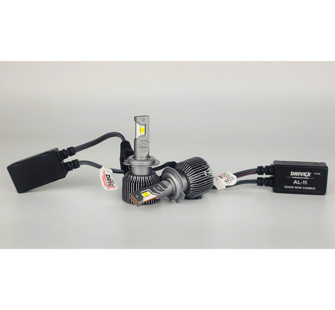 Світлодіодні лампи DriveX AL-11 H7/H18 5.5K 50W CAN