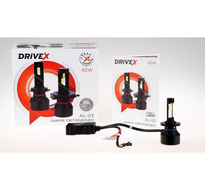 Світлодіодні лампи DriveX AL-03 D2 6000K LED 45W CAN 12-24В