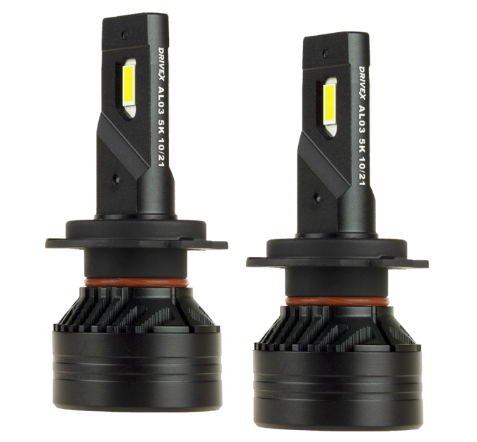 Світлодіодні лампи DriveX AL-03 H7 6000K LED 45W CAN 12-24В
