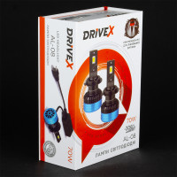Світлодіодні лампи DriveX AL-08 H4 H/L 6000K LED 70W CAN 12V