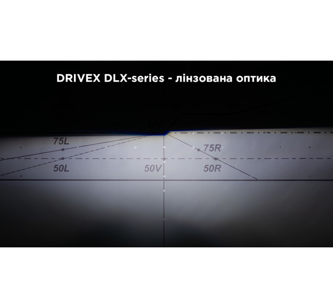 Світлодіодні лампи DriveX VW-02 LED 40W 6000K